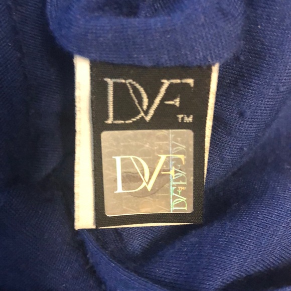 DVF Zarita Diane von Furstenberg Blue Mini dress - Picture 12 of 16
